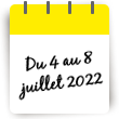 Séjour du 4 au 8 juillet 2022