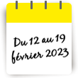 Séjour du 12 au 19 février 2023