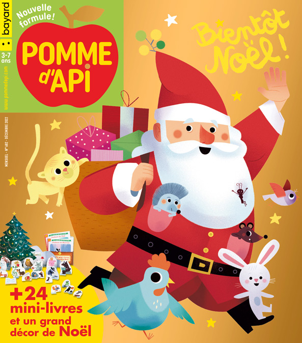 Couverture du magazine Pomme d'Api - Décembre 2022 - n°682.