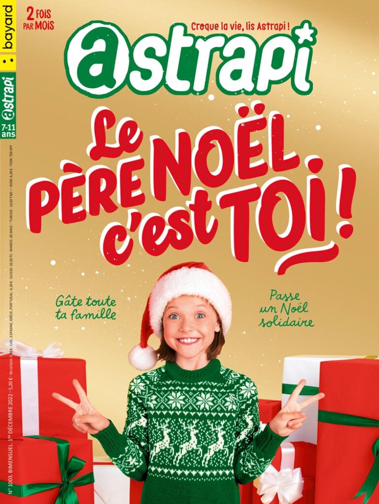 Couverture du magazine Astrapi n° 1003 du 1er décembre 2022