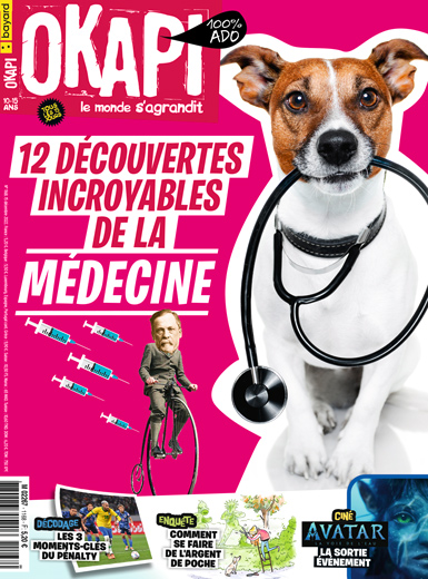 Couverture du magazine Okapi n°1168, 15 décembre 2022.