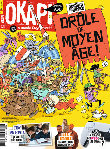 Couverture du magazine Okapi n°1169, 1er janvier 2023.