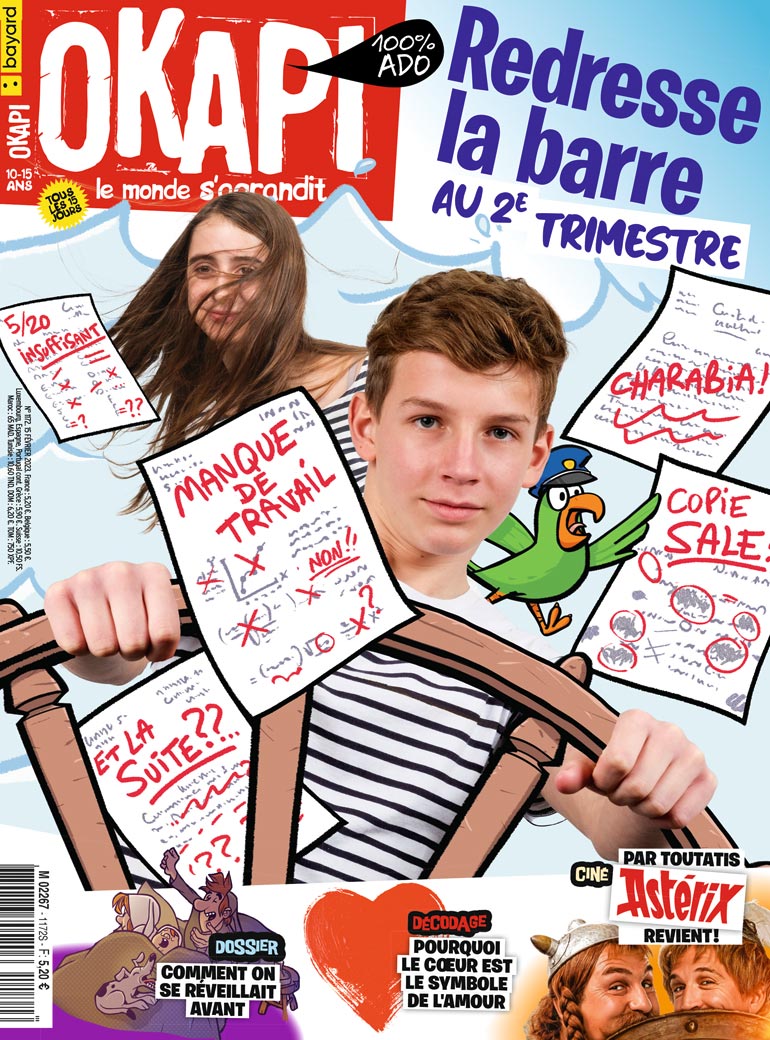 Couverture du magazine Okapi n°1172, 15 février 2023.