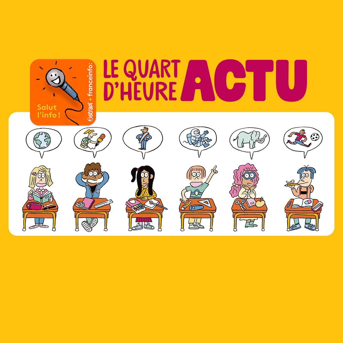 “Le quart d'heure Actu”, un rituel hebdomadaire pour apprendre à s’informer à l'école - Semaine de la pressse 2023