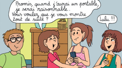 “Je veux un téléphone portable” : une BD pour en parler avec votre enfant