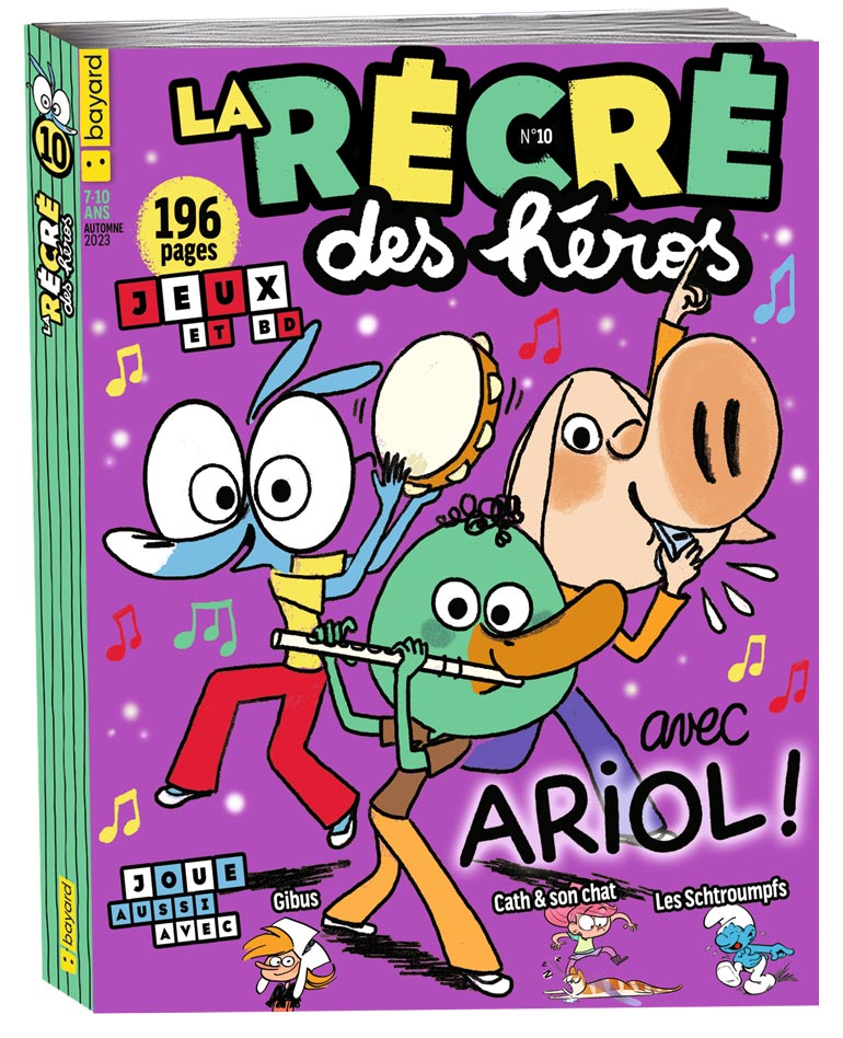 “La récré des héros avec Ariol !”, n°10.