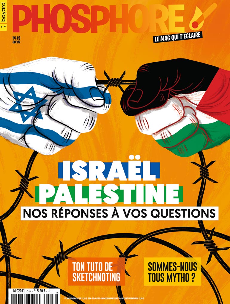 Couverture du magazine Phosphore n°567, 1er janvier 2024