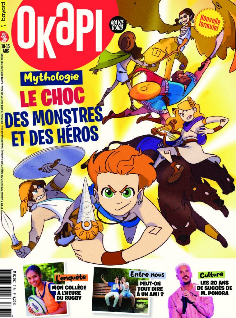 Couverture du magazine Okapi