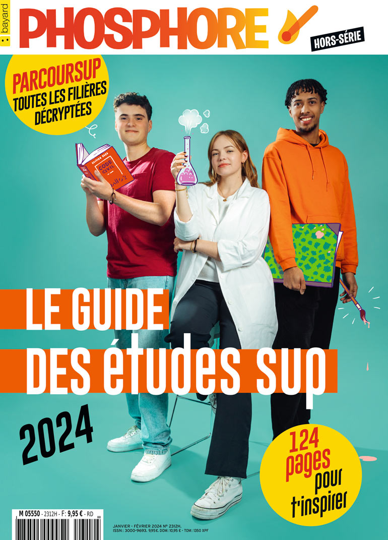 Hors-série Phosphore, “Le guide des études sup 2024”