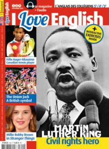 couverture du magazine I love English