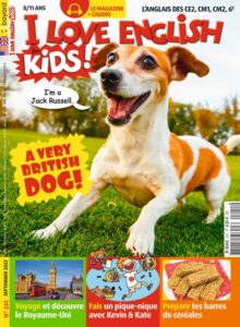 couverture du magazine I love English for Kids