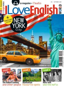 couverture du magazine I love English World