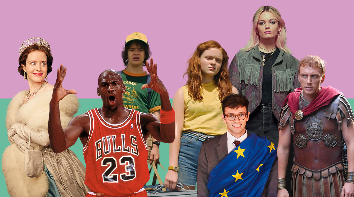 © Robert Viglasky / Netflix - Brian Drake / NBAE via Getty Images - Courtesy of Netflix © 2022 - France Télévisions - HBO. Révise tes cours avec des séries, article extrait du magazine Phosphore n° 576, 15 mai 2024.