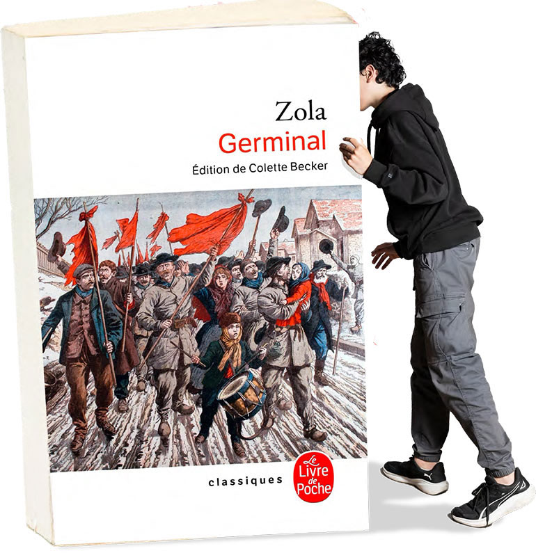 Le livre de référence de Thomas, 15 ans : “Germinal”, d’Émile Zola.