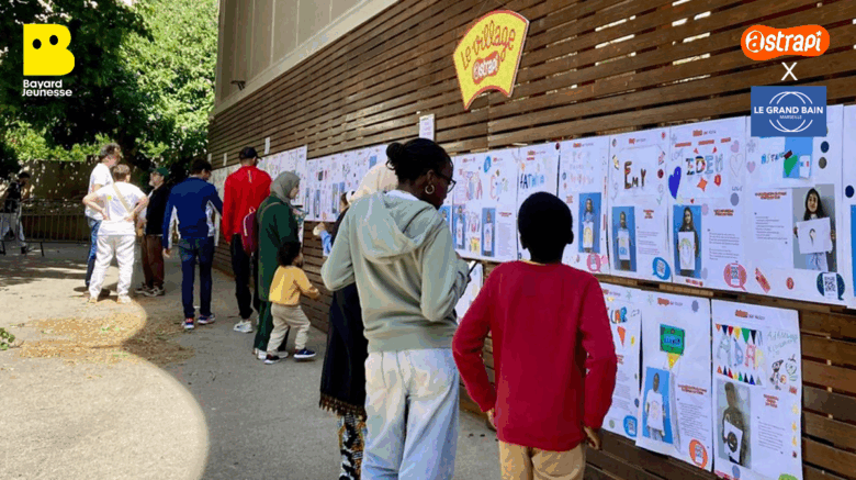 Astrapi dévoile sa fresque de l’amitié dans le cadre du projet Le Grand Bain Marseille