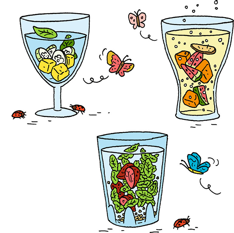 Les exquis élixirs : 3 recettes de boissons pour se rafraîchir entre deux activités estivales avec les enfants