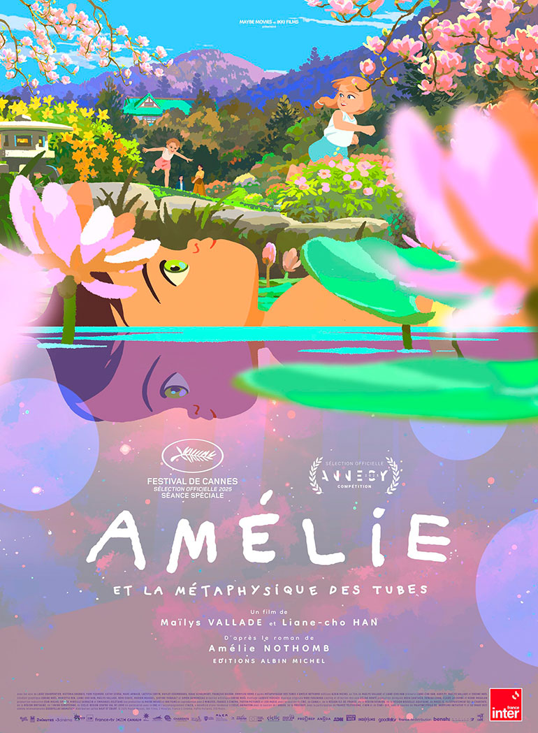 “Amélie et la métaphysique des tubes”, un film de Liane-Cho Han et Mailys Vallade. Au cinéma le 25 juin 2025.
