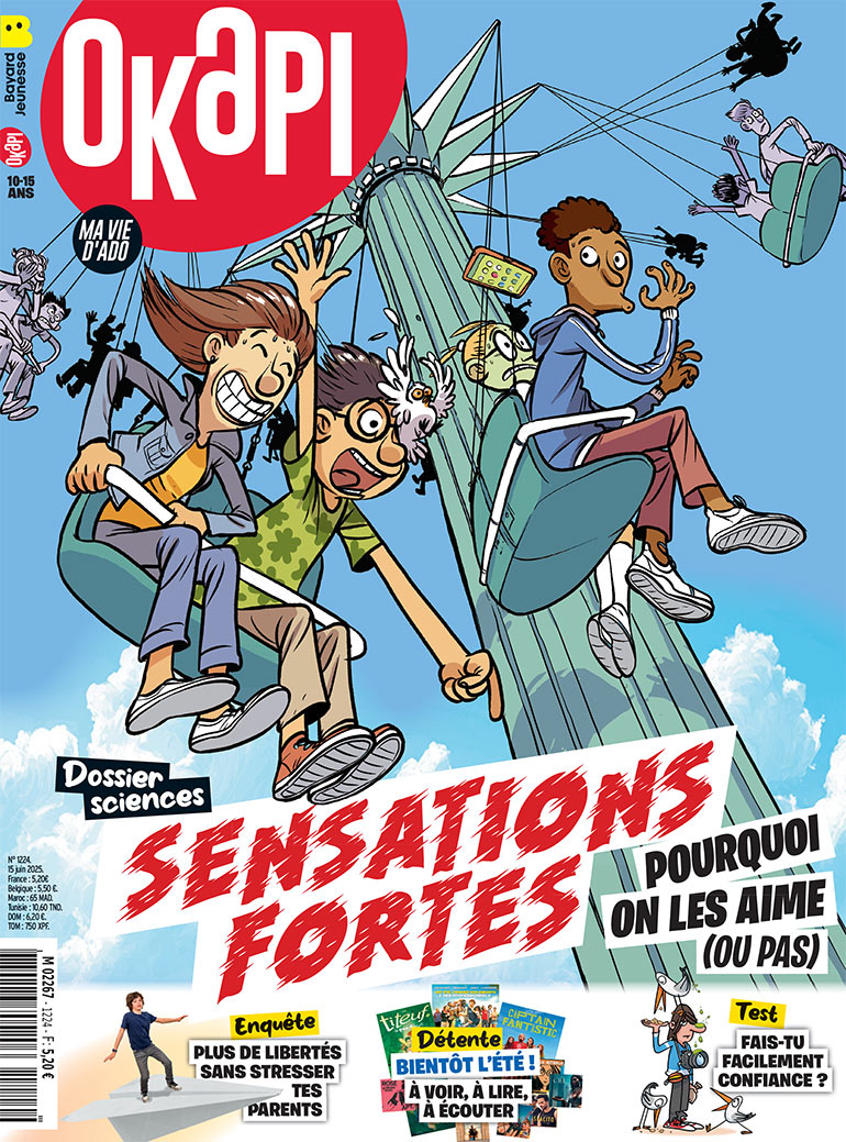 Couverture du magazine Okapi n°1224, 15 juin 2025.