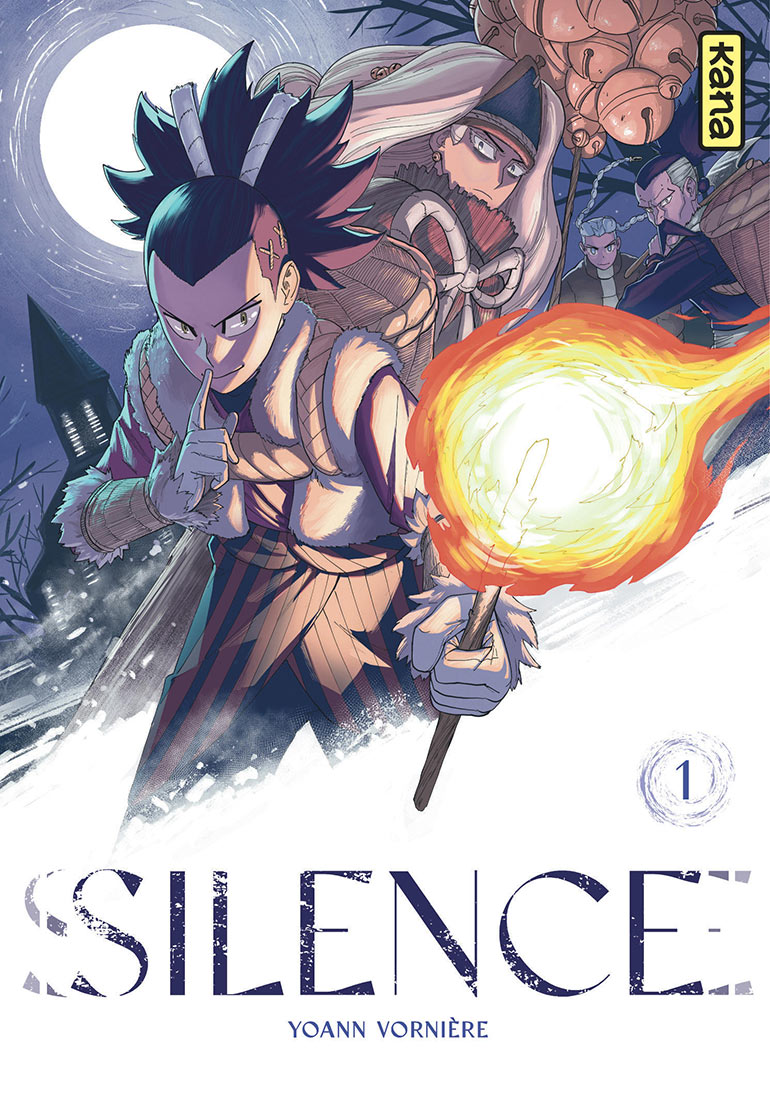 Couverture du manga “Silence”, de Yoann Vornière (éd. Kana).