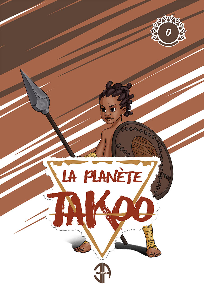 Couverture du manga “La Planète Takoo”, de Teeyandee (éd. Nerdar).