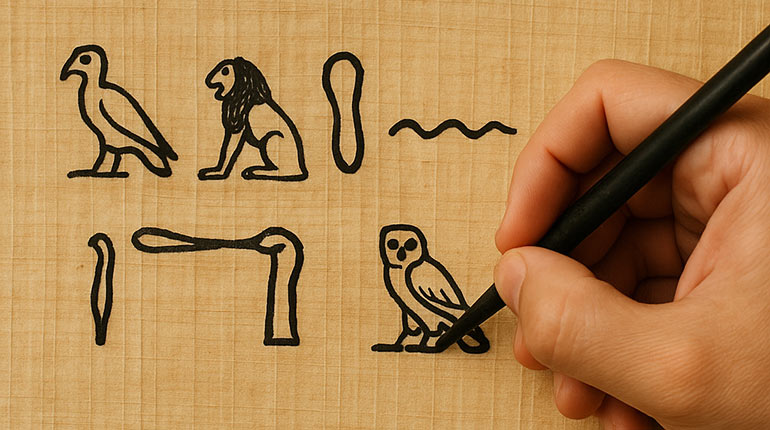 ©Alma Mundi - Hiéroglyphes