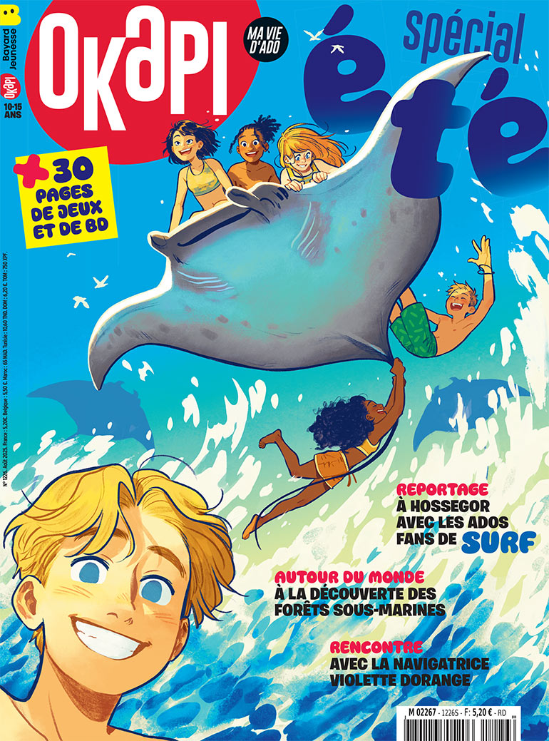 Couverture du magazine Okapi n° 1226.