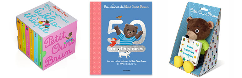 Jeu-concours 50 ans de Petit Ours Brun : lots