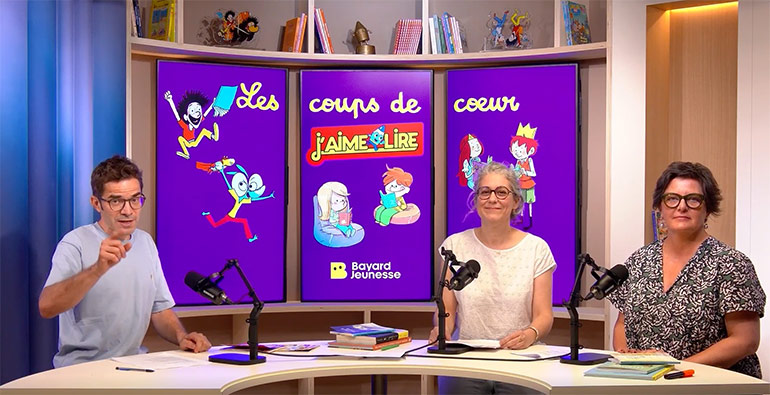 “Les coups de cœur de J’aime lire” : notre nouvelle émission vidéo de conseils lecture.
