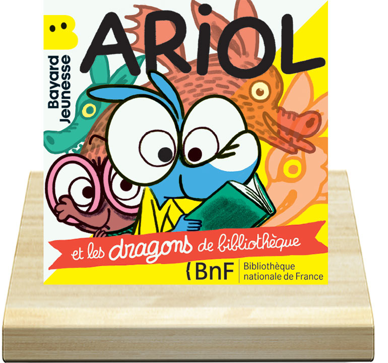 Podcast “Ariol et les dragons”. Article “Du Musée de l'Homme à la BnF : Ariol est partout cet automne”.