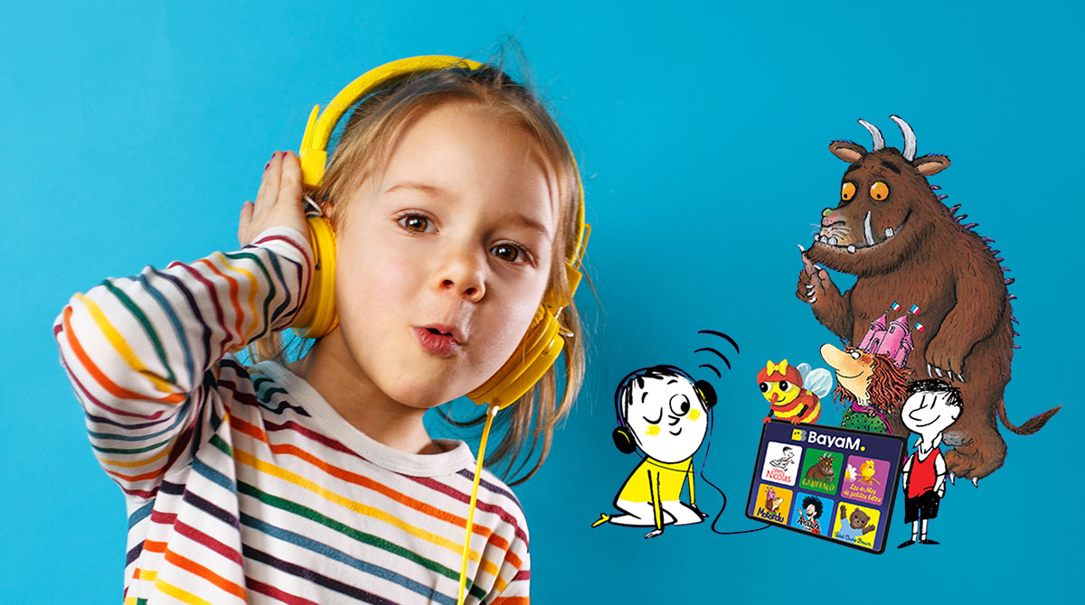 BayaM x Gallimard Jeunesse: un catalogue audio enrichi pour le plaisir des petits.