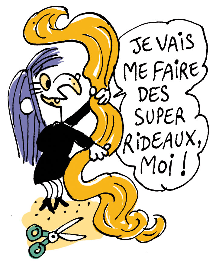 Furax, la sorcière coupe les cheveux de Raiponce et la condamne à l’exil. “Raiponce” : toute l’histoire à lire en 1 minute chrono avec “Je bouquine”.