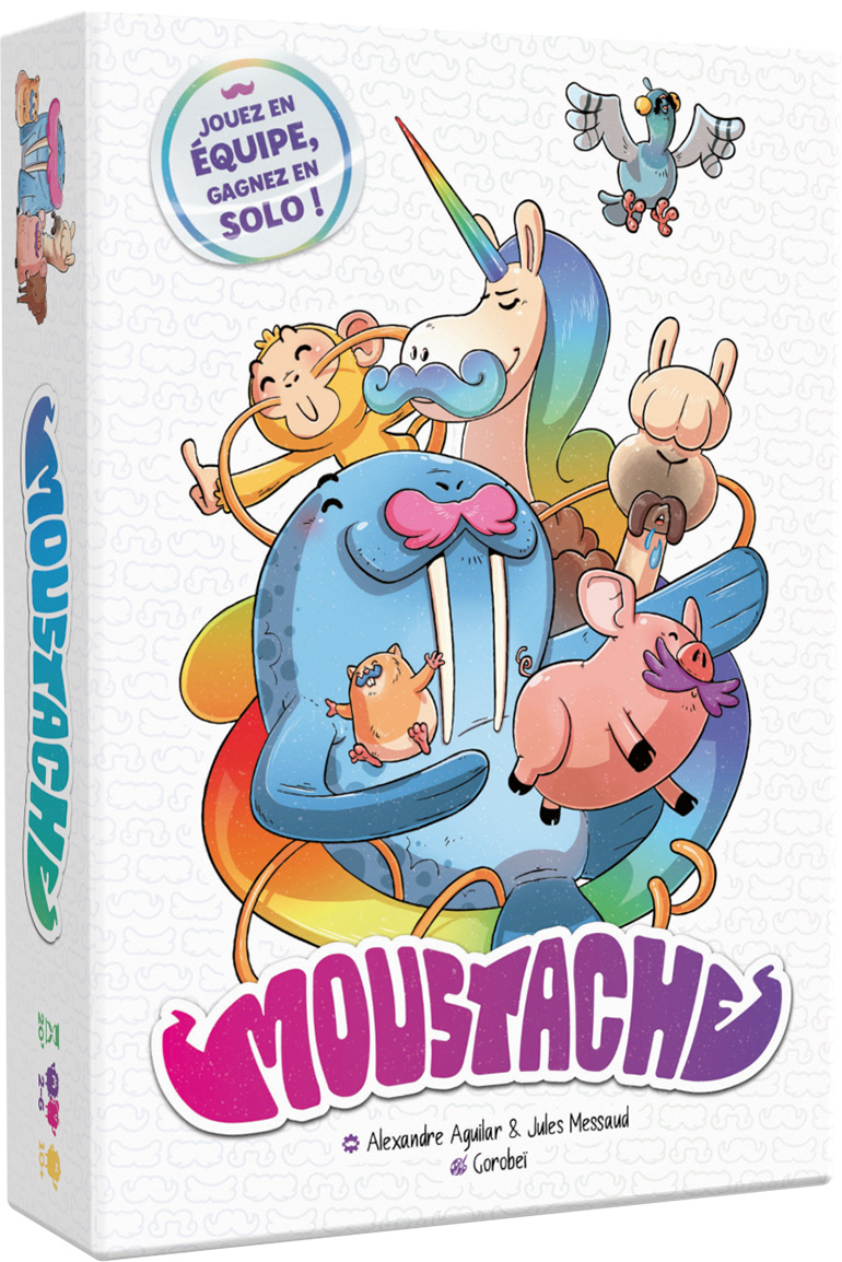 “Moustache” : le jeu de société le plus déjanté choisi par Je bouquine.