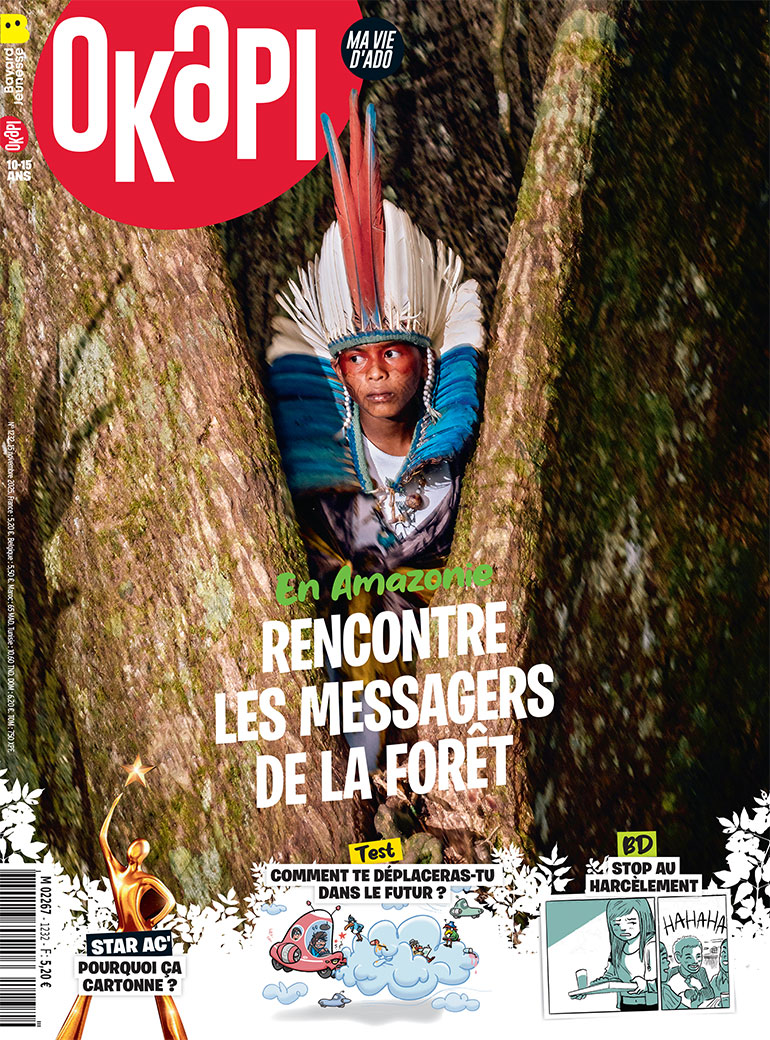 Couverture du magazine Okapi n° 1232, 1er novembre 2025.