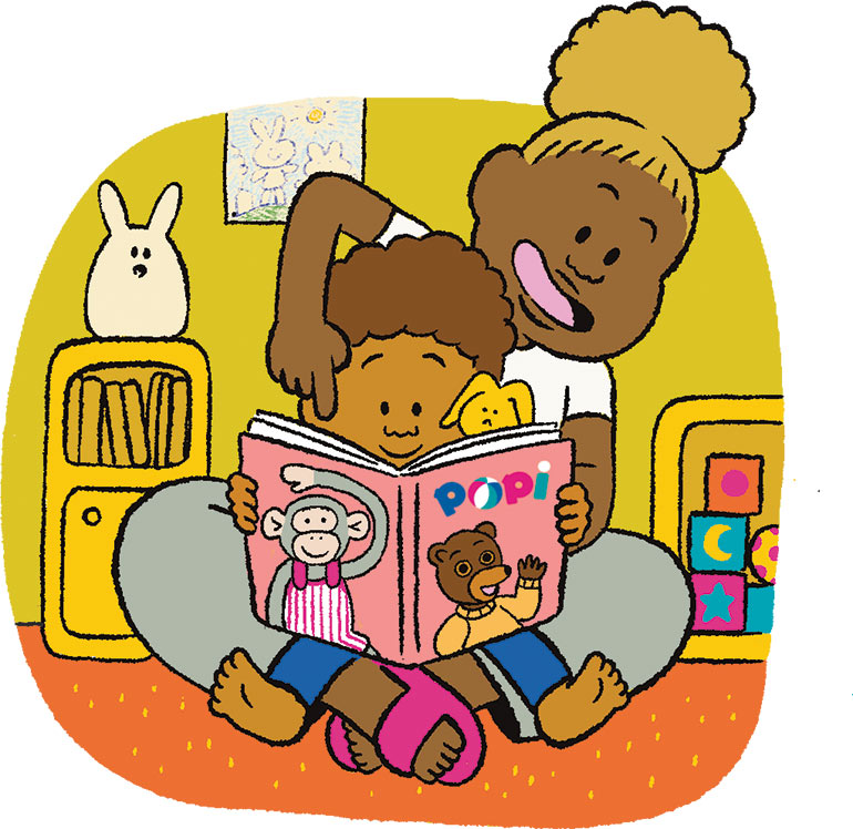 Une jeune maman : “La lecture du soir, avec mon petit garçon sur les genoux, c’est aussi un rituel pour moi !”