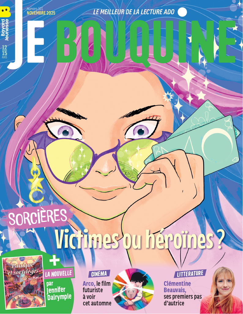 Couverture du magazine Je bouquine n° 501, novembre 2025.