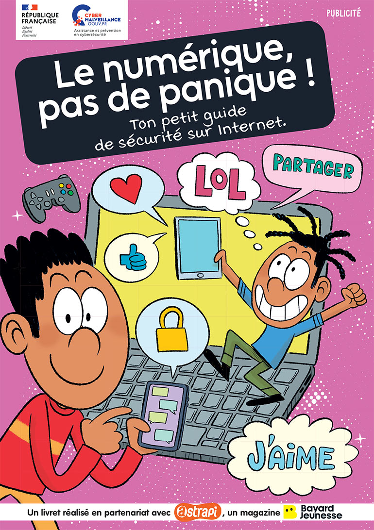 Téléchargez le livret “Le numérique, pas de panique !”