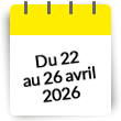Séjour du 22 au 26 avril 2025