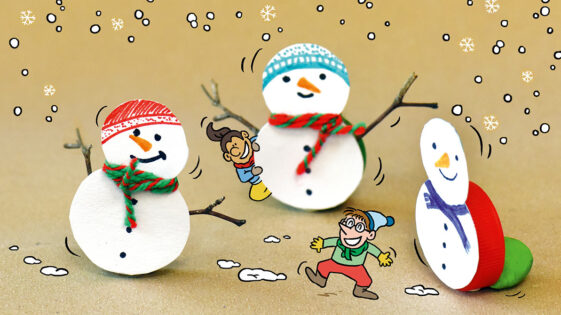 Des bricolages de Noël à faire avec les enfants