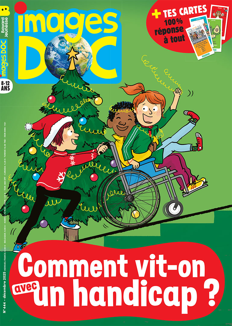 Couverture du magazine Images Doc n° 444, décembre 2025.