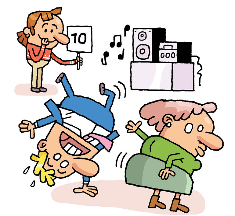 Jeux d’ambiance pour le réveillon de Noël : la battle de danse.