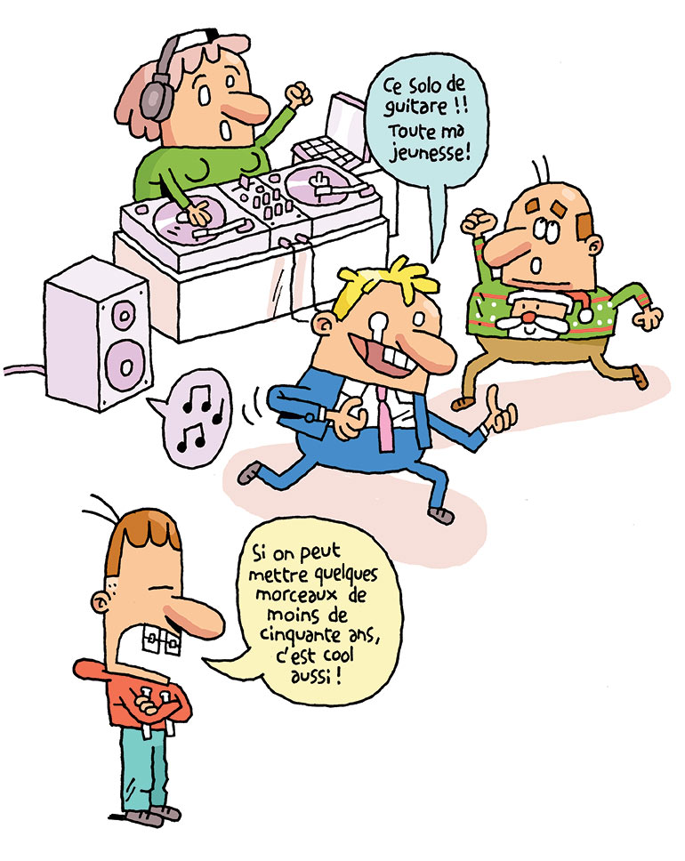 Jeux d’ambiance pour le réveillon de Noël : le blind test musical.