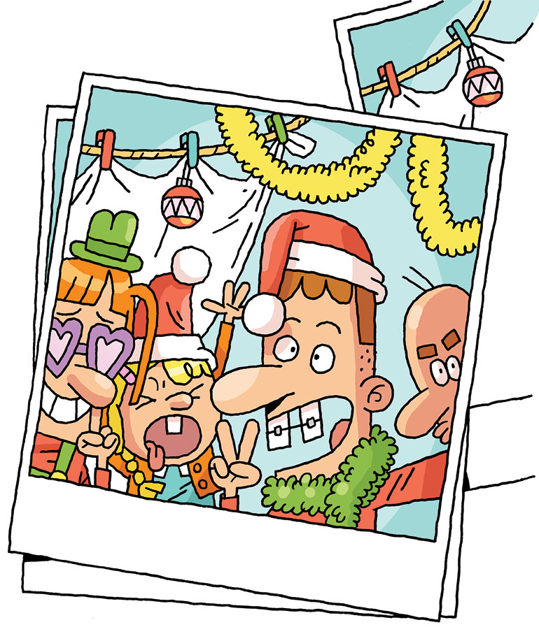 Jeux d’ambiance pour le réveillon de Noël : le photobooth.