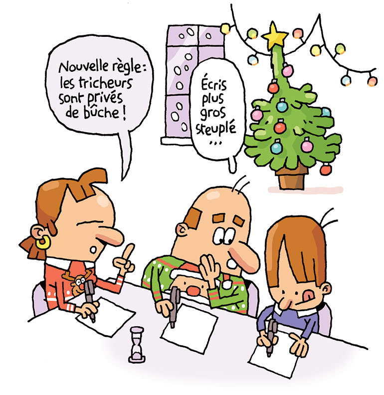 Jeu givré pour le réveillon : le petit bac de Noël