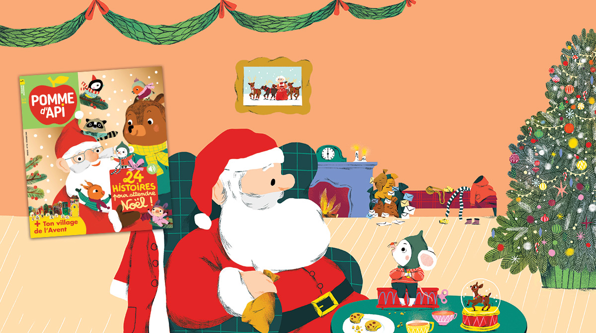 Illustrations : Maria Neradova. Pomme d'Api n° 718.