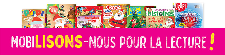 Frise magazines. Article "Cadeaux de Noël originaux : offrez un abonnement solidaire".