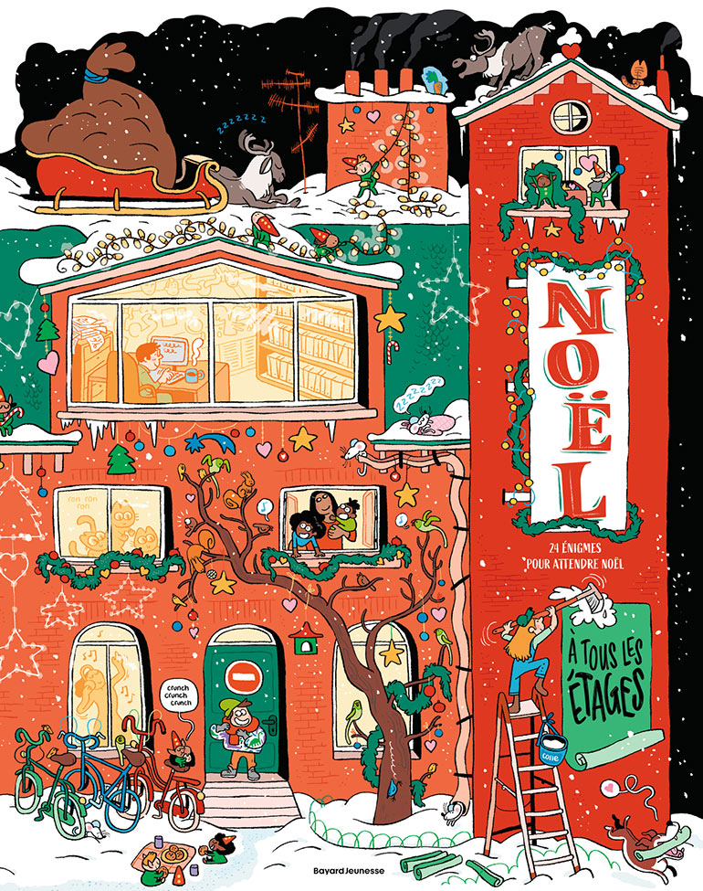 “24 énigmes pour attendre Noël”, Paul Martin.