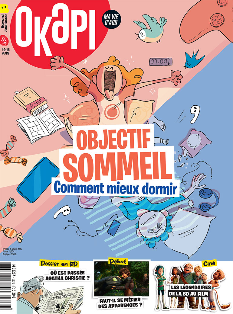 Couverture du magazine Okapi n° 1036, 15 janvier 2026.
