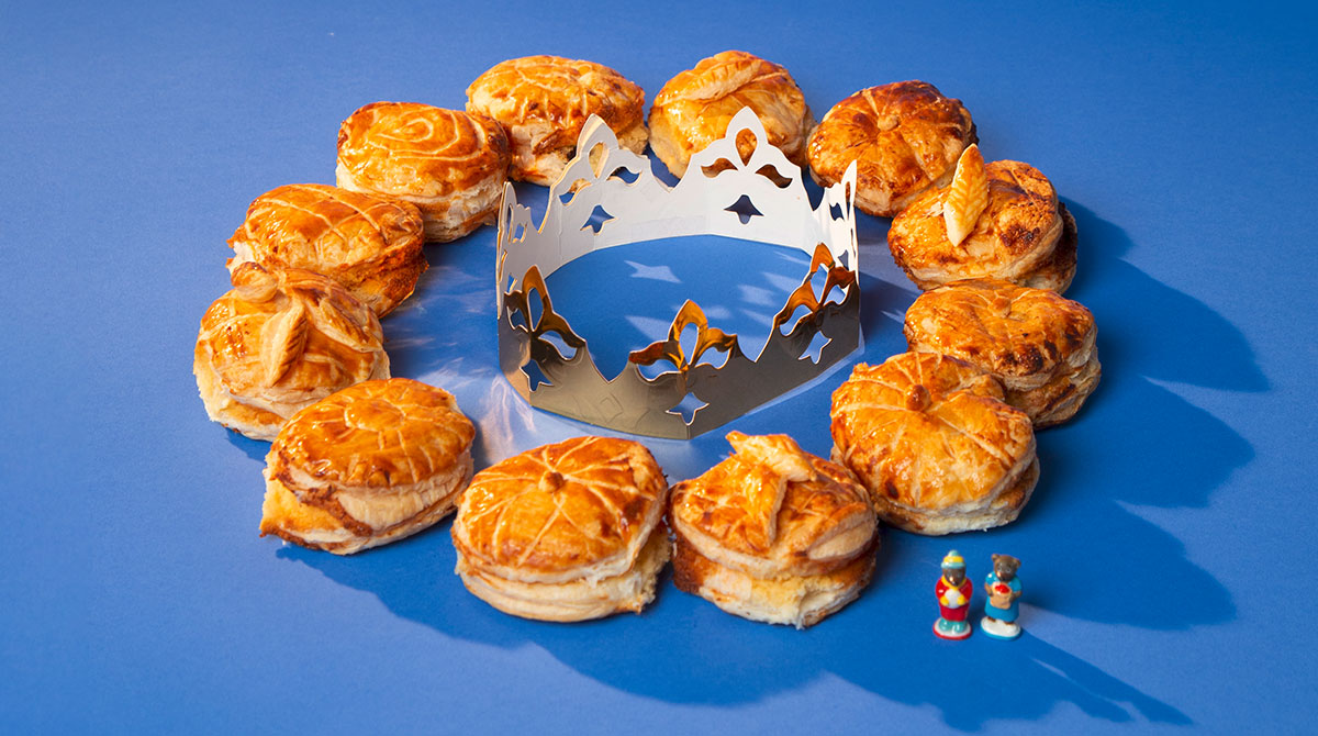 Recette de galette des Rois faciles à faire avec les enfants.