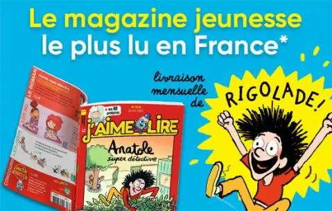 J'aime Lire, le magazine jeunesse le plus lu en France