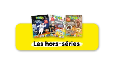 Hors-séries Youpi Doc autocollants - 3 n° par an